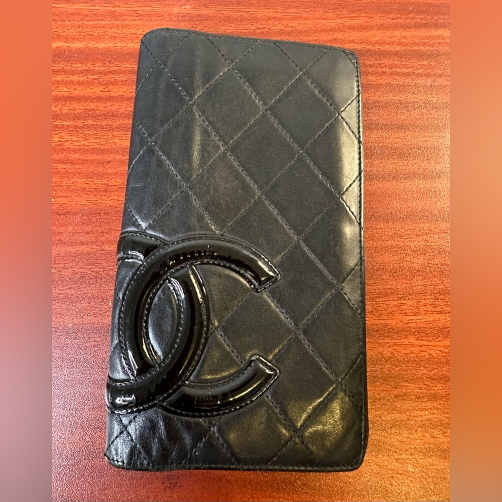 CHANEL 2008-2009 Ligne Cambon Yen Wallet Bifold Wallet